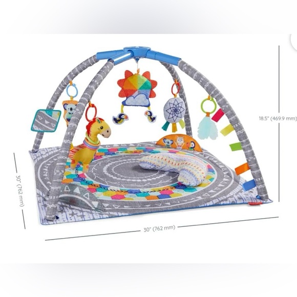 Infantino-4-in-1-Twist & Fold-Musical Mobile-Activity Gym - Picture 10 of 13